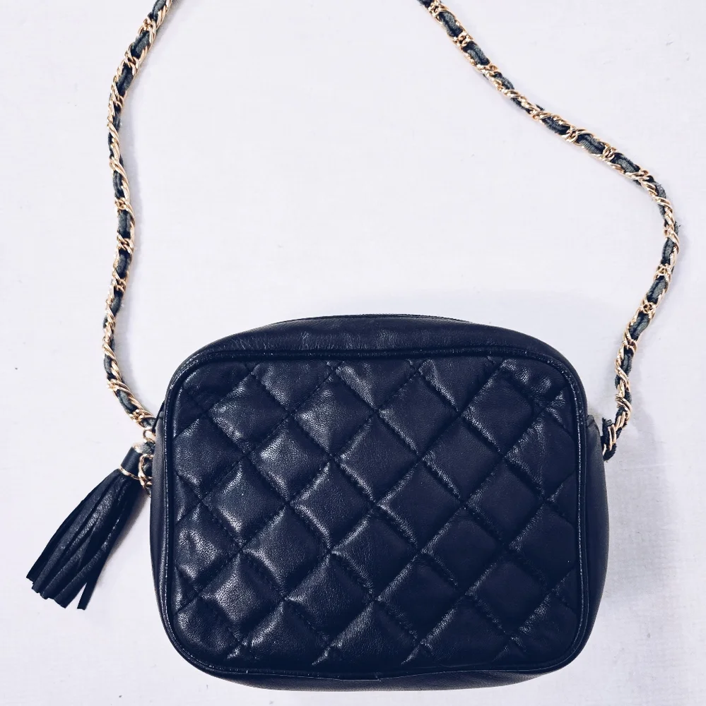 Leather Quilted Mini Bag - Picture 7 of 15